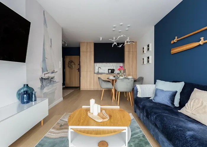 شقة The Soaring Seagulls With Parking غدانسك