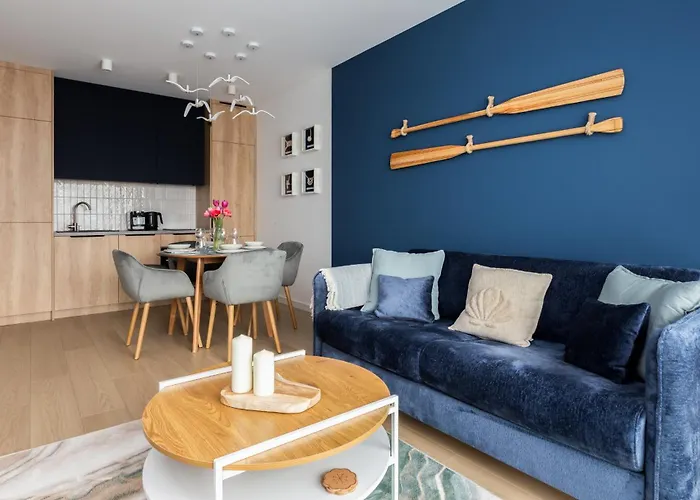 شقة The Soaring Seagulls With Parking غدانسك