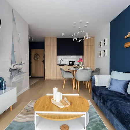 Apartment The Soaring Seagulls With Parking Gdansk